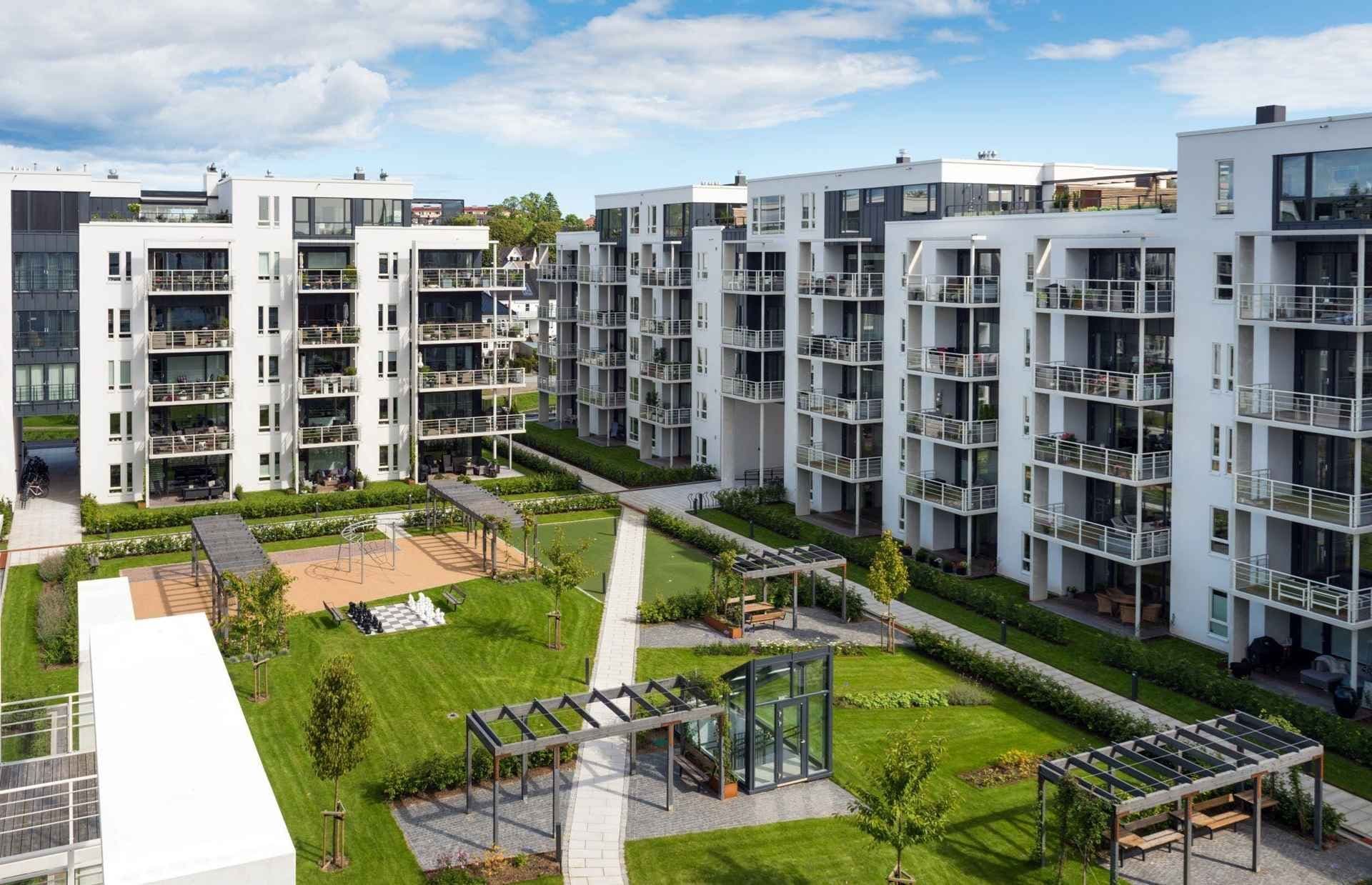 Parkanlegg ved Secret Garden i Krisriansand. Foto. 